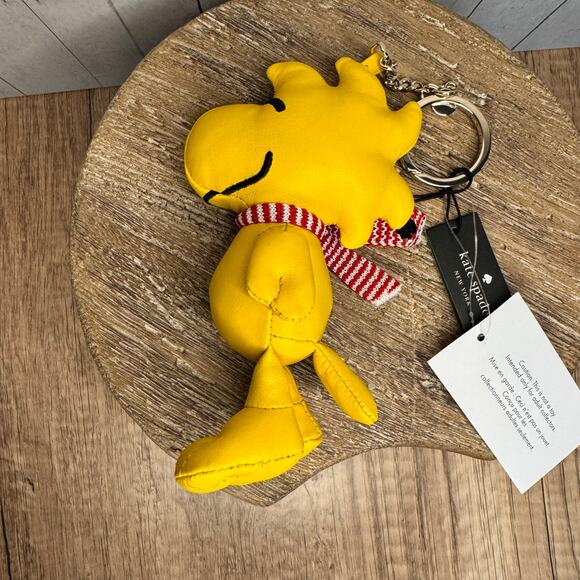 Kate Spade Woodstock Bag Charm Kate Spade x Peanuts Bag Charm Purse Flair NEW! - Picture 5 of 11